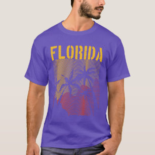 T-shirt Floride State FL Tropical Summer Vacances Floride