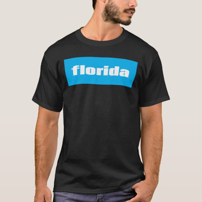 T-shirt Floride Surdimensionné 1 (Devant)