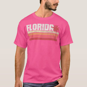 T-shirt Floride Vintage détendu Retro les années 70 80s Be
