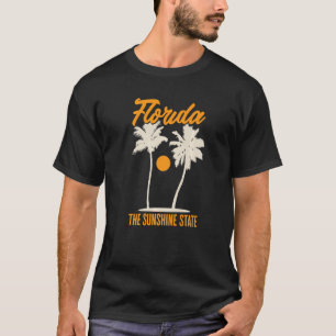 T-shirt Floridian Native Florida Né Floride The Sunshine