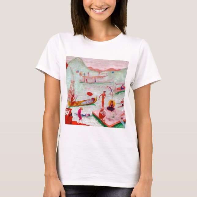 T-shirt Florine Stettheimer Lake Placid (Devant)