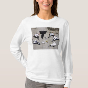 T-shirt Flotte 1997 d'aéronefs expérimentaux de Dryden s