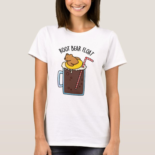 T-shirt Flotte de l'ours racine Funny Root Beer Pun (Devant)
