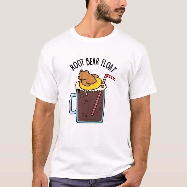 T-shirt Flotte de l'ours racine Funny Root Beer Pun (Devant)