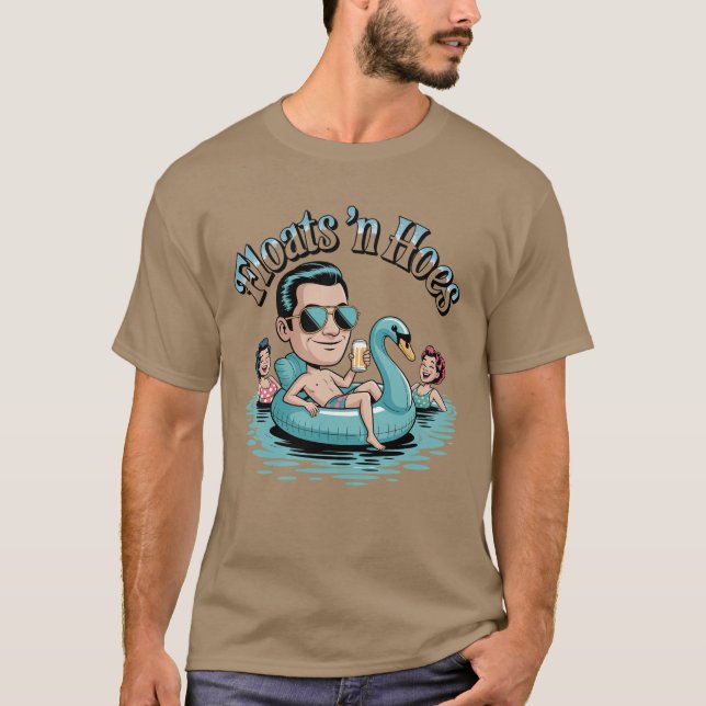 T-shirt Flotte 'n Hoes (Devant)