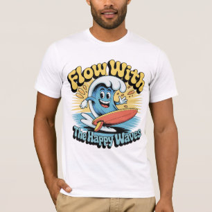 T-shirt Flotter avec le Tee-shirt surf style homme Happy W