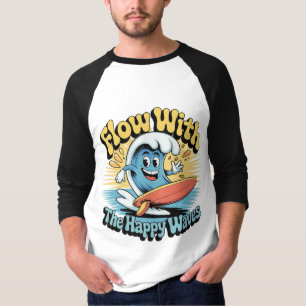 T-shirt Flotter avec le Tee-shirt surf style homme Happy W