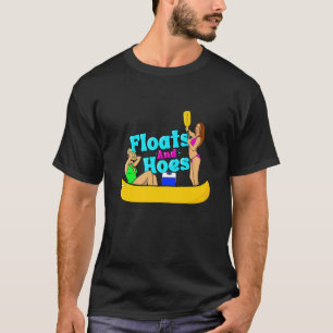 T-shirt Flottes et Hoes Canoe River Trip Float Day Lake