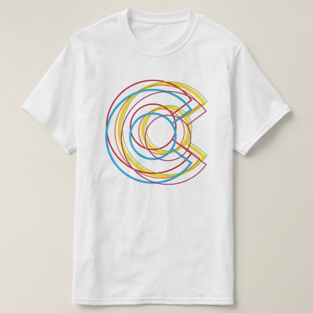 T-shirt flou colorado pride (Design devant)