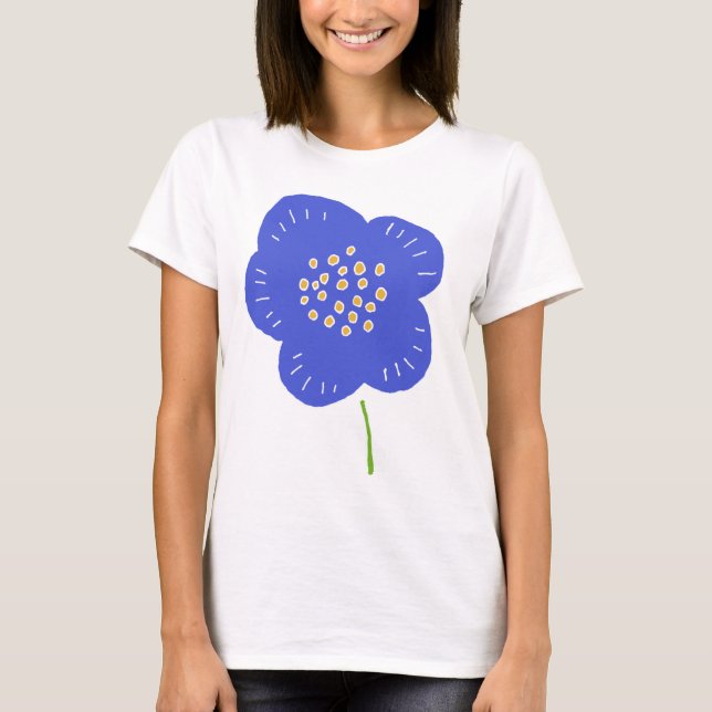 T-SHIRT FLOWER (Devant)