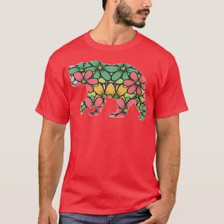 T-shirt Flower Bear Premium 734