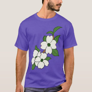 T-shirt Flower Dogwood North Carolina State Flower