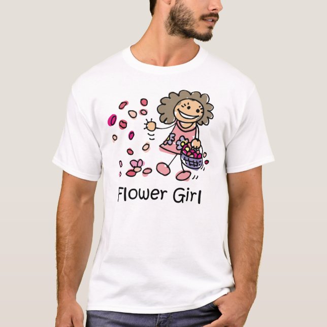 T-shirt Flower Girl (Devant)