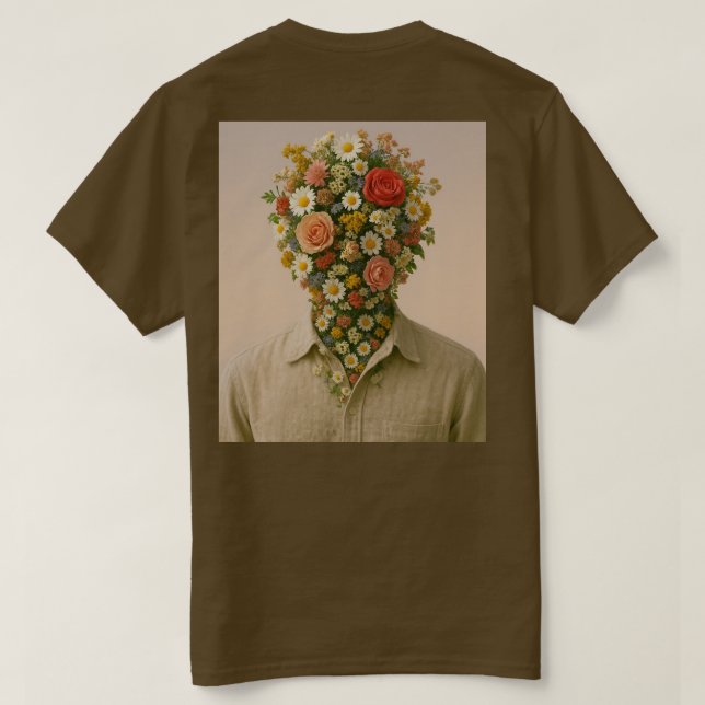 T-shirt Flower Head  (Design dos)
