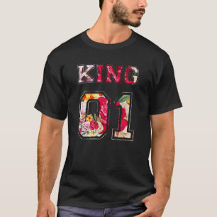 T-shirt Flower King et Queen Couple 01