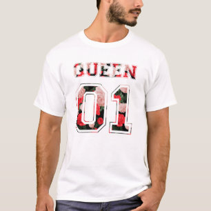T-shirt Flower King et Queen Couple 01