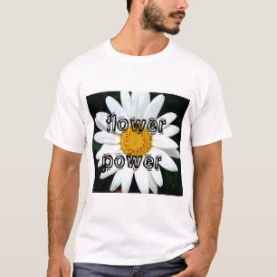T-shirt Flower power