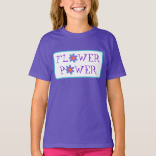 T-shirt Flower Power Girls