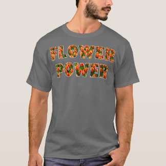 T-shirt Flower Power Tulips Gardener Florist Botaniste