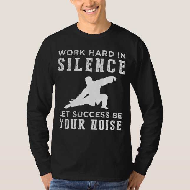 T-shirt "Flower Serenity, Echos Triumph : Funny Tai-Chi (Devant)