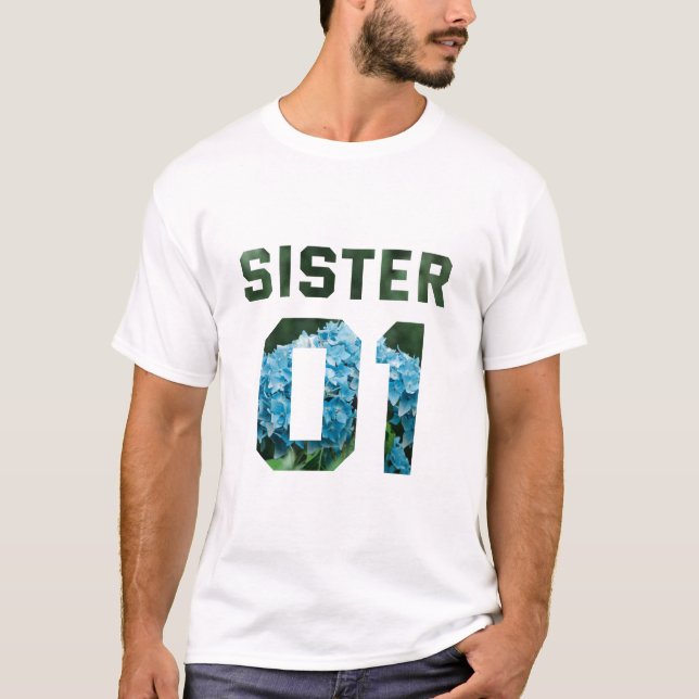 T-shirt Flower Sister 01 (Devant)