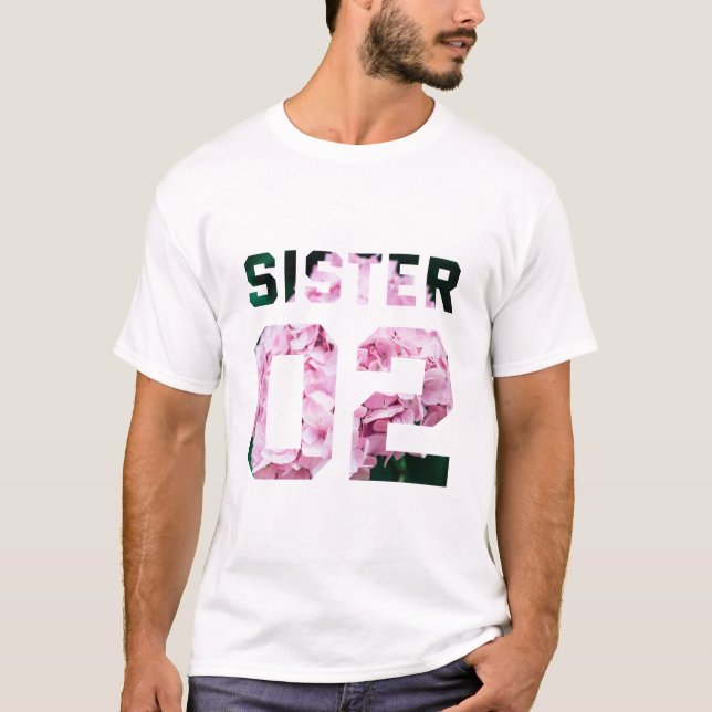 T-shirt Flower Sister 02 (Devant)