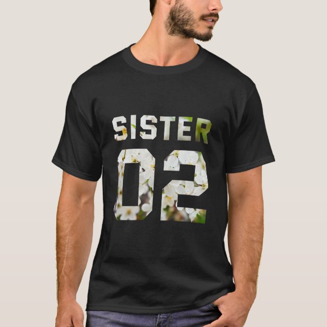 T-shirt Flower Sister 02 (Devant)