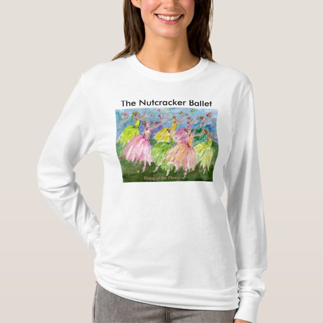 T-shirt flowerdancers., le ballet de casse-noix (Devant)