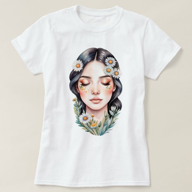 T-shirt FlowerGirl (Design devant)