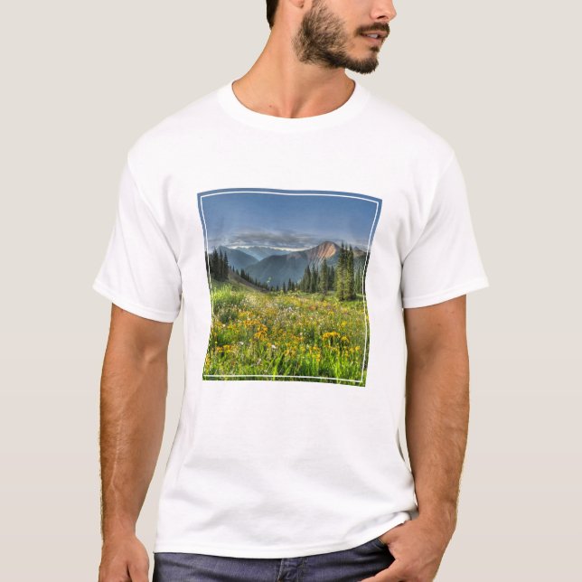 T-shirt Flowers (homonymie) | Wildflowers Silverton Colora (Devant)