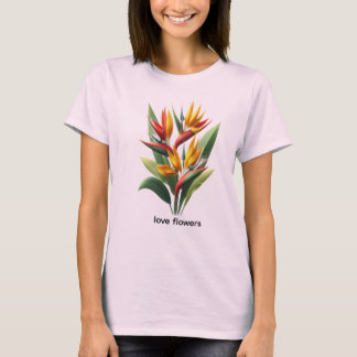 T-shirt flowers T shirt