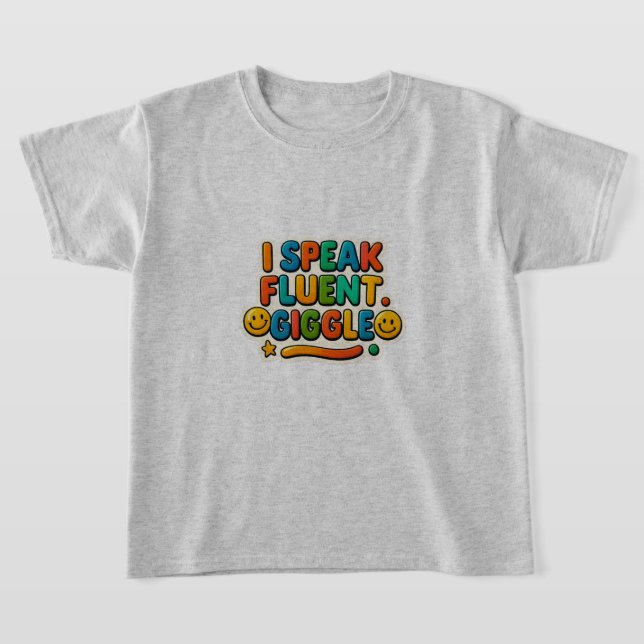 T-shirt Fluent dans Giggles Kids Tee (Poser)