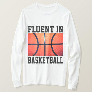 T-shirt Fluent Dans Le Basket-Ball Drôle