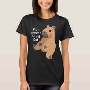 T-shirt Fluff autour et découvrez Capybara Capy Mean