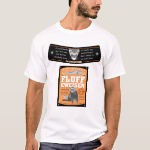 T-shirt fluffeweisen l'étiquette
