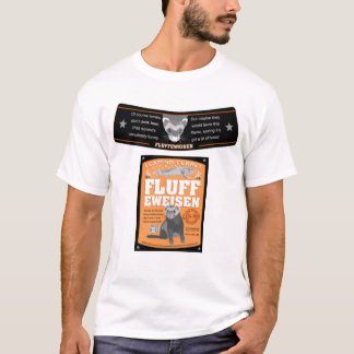 T-shirt fluffeweisen l'étiquette