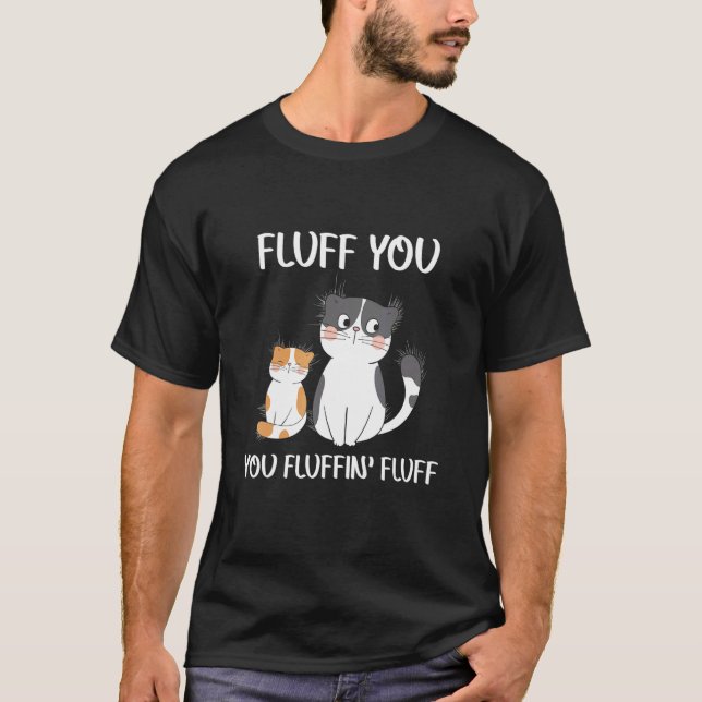 T-shirt Fluffin vous fluffin (Devant)