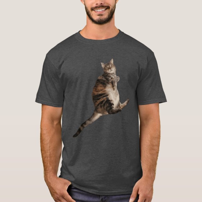 T-shirt Fluffy Chat garçon (Devant)