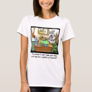 T-shirt Fluffy Cohen Avocate @Griffe Chat Drôle & Avocat