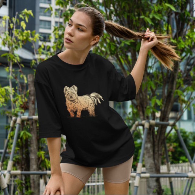 T-shirt Fluffy Dog (Créateur téléchargé)