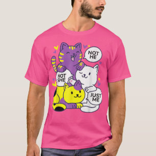 T-shirt Fluidité Sexe Pas Lui Pas Elle Me Juste Non Binary