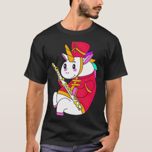 T-shirt Flute drôle licorne surprise farn licorn