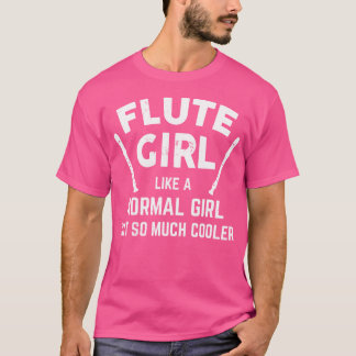 T-shirt Flute Girl