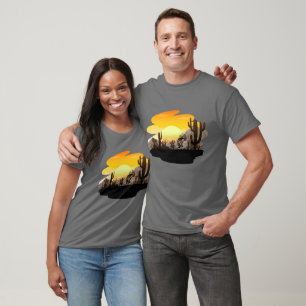 T-shirt Flûte Jouer dans le désert Kokopelli