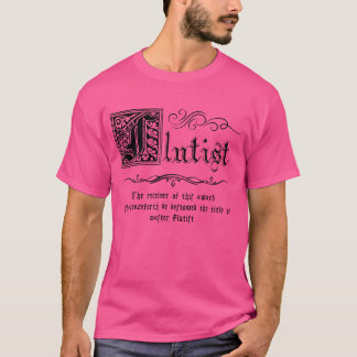 T-shirt Flûte principale médiévale