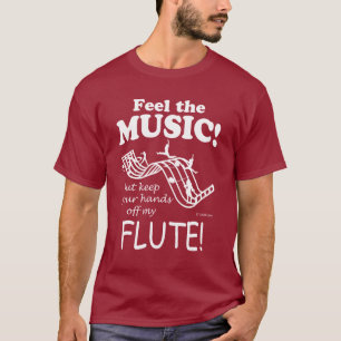 T-shirt Flûte Sentez La Musique