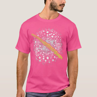 T-shirt Flute T Shirts - Cadeau Pour Les Joueurs De Flute