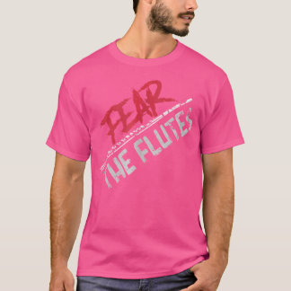 T-shirt Flutist Musique Classique Amoureux Hommes Garçons 