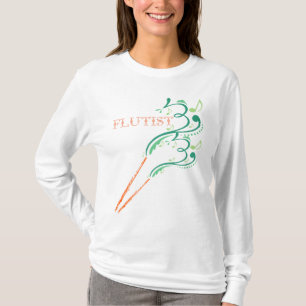 T-shirt Flutiste