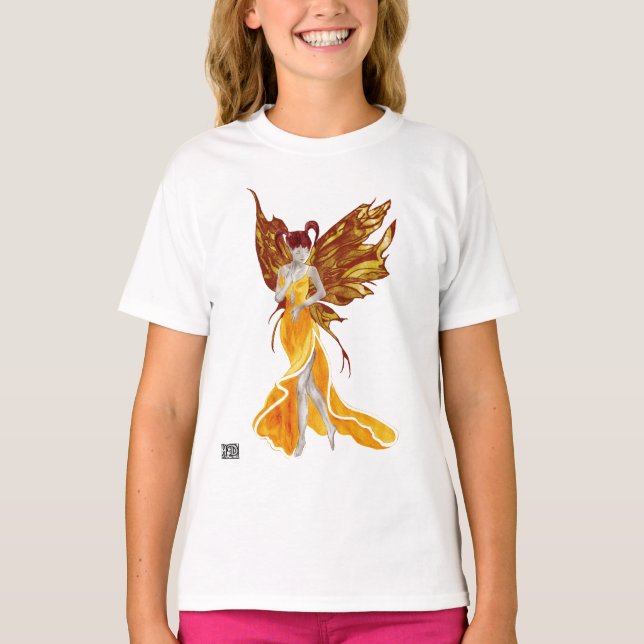 T-shirt Flutterby Fae (faisceau de soleil) (Devant)